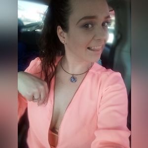 Pretty zip blouse